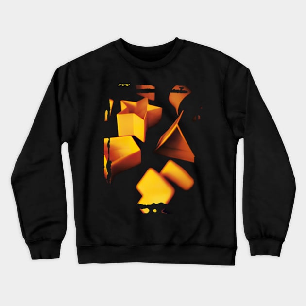 Foxtrot into Fashion Genesis Band T-Shirts, Leap into the World of Prog-Rock Elegance Crewneck Sweatshirt by Zombie green